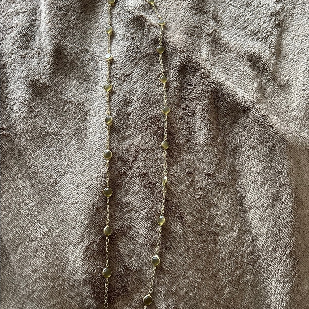 Elegant Gold Beaded Necklace